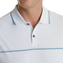 FootJoy Small Details Stretch Pique Knit Collar Polo -Cheap The Tee Crest Store footjoy small details stretch pique knit collar polo white 03 10393.1673900420