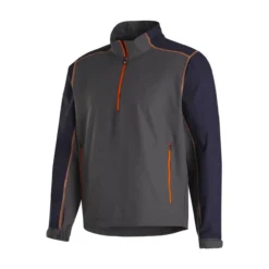 FootJoy Sport Windshirt -Cheap The Tee Crest Store footjoy sport windshirt charcoal navy orange 01 08186.1646236671