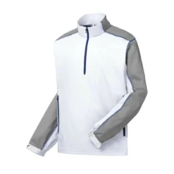 FootJoy Sport Windshirt -Cheap The Tee Crest Store footjoy sport windshirt white grey royal 01 70111.1646236671