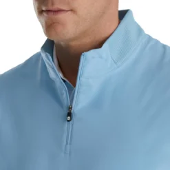 FootJoy Stretch Woven Vest With Knit Accents -Cheap The Tee Crest Store footjoy stetch woven vest with knit accents dusk blue 03 37625.1673902006