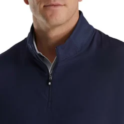 FootJoy Stretch Woven Vest With Knit Accents -Cheap The Tee Crest Store footjoy stetch woven vest with knit accents navy 03 37453.1673904509