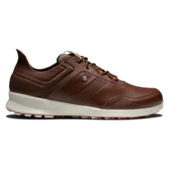 FootJoy Men's Stratos Golf Shoes -Cheap The Tee Crest Store footjoy stratos golf shoes cognac brown 01 14501.1671654049