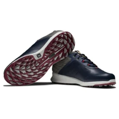 FootJoy Men's Stratos Golf Shoes -Cheap The Tee Crest Store footjoy stratos golf shoes navy grey 06 36963.1671650806