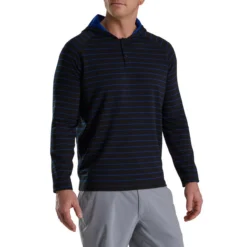 FootJoy Striped Hoodie -Cheap The Tee Crest Store footjoy striped hoodie black ocean 01 54806.1673901868