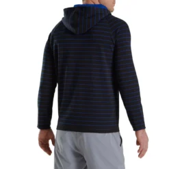 FootJoy Striped Hoodie -Cheap The Tee Crest Store footjoy striped hoodie black ocean 02 04536.1673906693