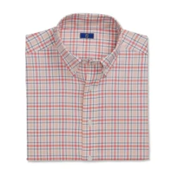 FootJoy Super Soft Woven Plaid Shirt 55 FootJoy Super Soft Woven Plaid Shirt -Cheap The Tee Crest Store footjoy super soft woven plaid shirt white coral pink graphite 04 59205.1671650321