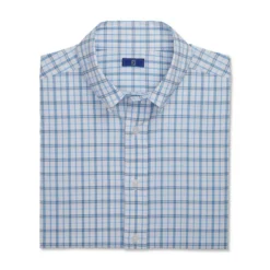 FootJoy Super Soft Woven Plaid Shirt 39 FootJoy Super Soft Woven Plaid Shirt -Cheap The Tee Crest Store footjoy super soft woven plaid shirt white light ocean 04 96542.1671652720