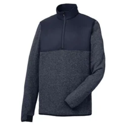 FootJoy Sweater Fleece Pullover -Cheap The Tee Crest Store footjoy sweater fleece pullover heather navy 01 65990.1632772744