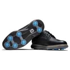FootJoy Men's Traditions Golf Shoes -Cheap The Tee Crest Store footjoy traditions golf shoes black blue gray 06 29698.1668608803