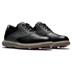 FootJoy Men's Traditions Golf Shoes -Cheap The Tee Crest Store footjoy traditions golf shoes black gray 05 64656.1668608791