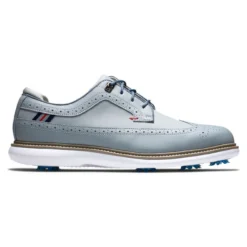 FootJoy Men's Traditions Golf Shoes -Cheap The Tee Crest Store footjoy traditions golf shoes gray navy red 01 08532.1668608837