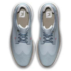 FootJoy Men's Traditions Golf Shoes -Cheap The Tee Crest Store footjoy traditions golf shoes gray navy red 03 96954.1636977358
