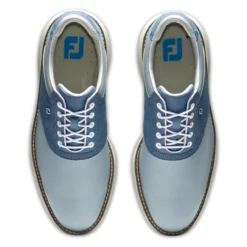 FootJoy Men's Traditions Golf Shoes -Cheap The Tee Crest Store footjoy traditions golf shoes gray white blue 03 41128.1636978217