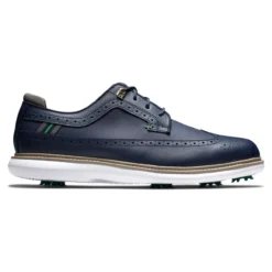 FootJoy Men's Traditions Golf Shoes -Cheap The Tee Crest Store footjoy traditions golf shoes navy green 01 33777.1668608806