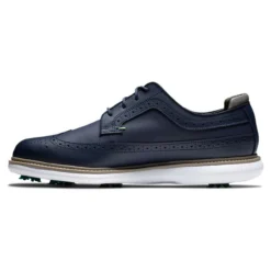 FootJoy Men's Traditions Golf Shoes -Cheap The Tee Crest Store footjoy traditions golf shoes navy green 02 76517.1668608832