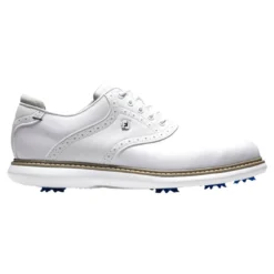 FootJoy Men's Traditions Golf Shoes -Cheap The Tee Crest Store footjoy traditions golf shoes white gray 01 80873.1669393185