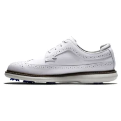 FootJoy Men's Traditions Golf Shoes -Cheap The Tee Crest Store footjoy traditions golf shoes white gray navy 02 51524.1668608792