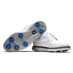 FootJoy Men's Traditions Golf Shoes -Cheap The Tee Crest Store footjoy traditions golf shoes white gray navy 06 02940.1636977356