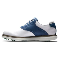FootJoy Men's Traditions Golf Shoes -Cheap The Tee Crest Store footjoy traditions golf shoes white navy gray 02 34422.1668608829
