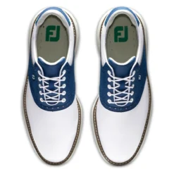 FootJoy Men's Traditions Golf Shoes -Cheap The Tee Crest Store footjoy traditions golf shoes white navy gray 03 29077.1669393223
