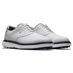 FootJoy Men's Traditions Spikeless Golf Shoes -Cheap The Tee Crest Store footjoy traditions spikeless golf shoes white 05 28318.1678140729