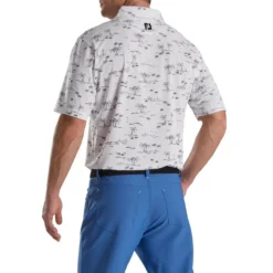 FootJoy Tropic Golf Print Lisle Self Collar Polo 19 FootJoy Tropic Golf Print Lisle Self Collar Polo -Cheap The Tee Crest Store footjoy tropic golf print lisle self collar polo white black 02 99642.1673902535