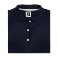 FootJoy Women's Cap Sleeve Tonal Stripe Polo -Cheap The Tee Crest Store footjoy womens cap sleeve tonal stripe polo navy 04 04762.1673901559