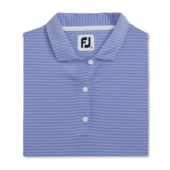 FootJoy Women's Cap Sleeve Tonal Stripe Polo -Cheap The Tee Crest Store footjoy womens cap sleeve tonal stripe polo violet 04 67376.1673904291