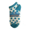 FootJoy Women's ComfortSof Low Cut Polka Dot Print Fashion Sock -Cheap The Tee Crest Store footjoy womens comfortsof low cut polka dot print fashion sock white light blue 01 76800.1671654816