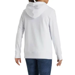 FootJoy Women's Full-Zip Hoodie - Prior Generation -Cheap The Tee Crest Store footjoy womens full zip hoodie white 03 13973.1633109708