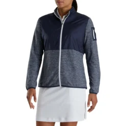 FootJoy Women's Full-Zip Space Dye Mid-Layer -Cheap The Tee Crest Store footjoy womens full zip space dye mid layer navy 02 46049.1676588290