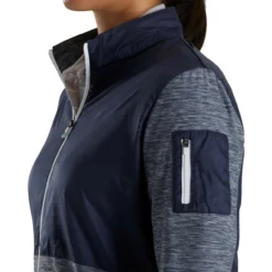 FootJoy Women's Full-Zip Space Dye Mid-Layer -Cheap The Tee Crest Store footjoy womens full zip space dye mid layer navy 04 92817.1676586042