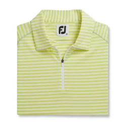 FootJoy Women's Heather Stripe Polo -Cheap The Tee Crest Store footjoy womens heather stripe polo citrus 05 00720.1631901194