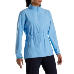 FootJoy Women's HydroLite Rain Jacket -Cheap The Tee Crest Store footjoy womens hydrolite rain jacket blue 02 19690.1673901624
