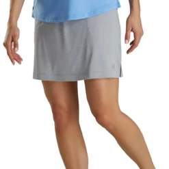 FootJoy Women's Knit Skort -Cheap The Tee Crest Store footjoy womens knit skort heather grey 02 23655.1673900192