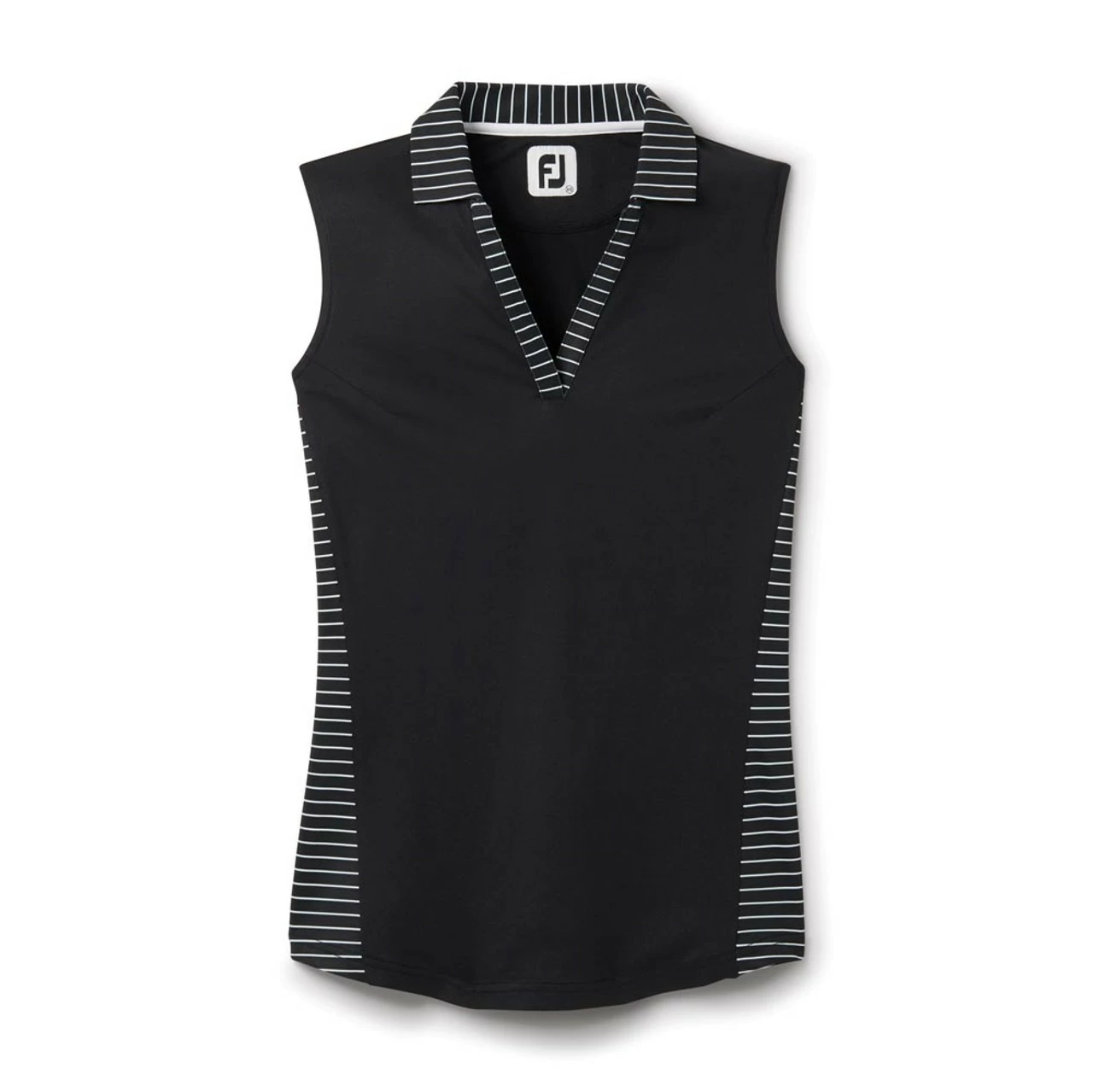 FootJoy Women's Open Placket Sleeveless Polo 3 FootJoy Women's Open Placket Sleeveless Polo
