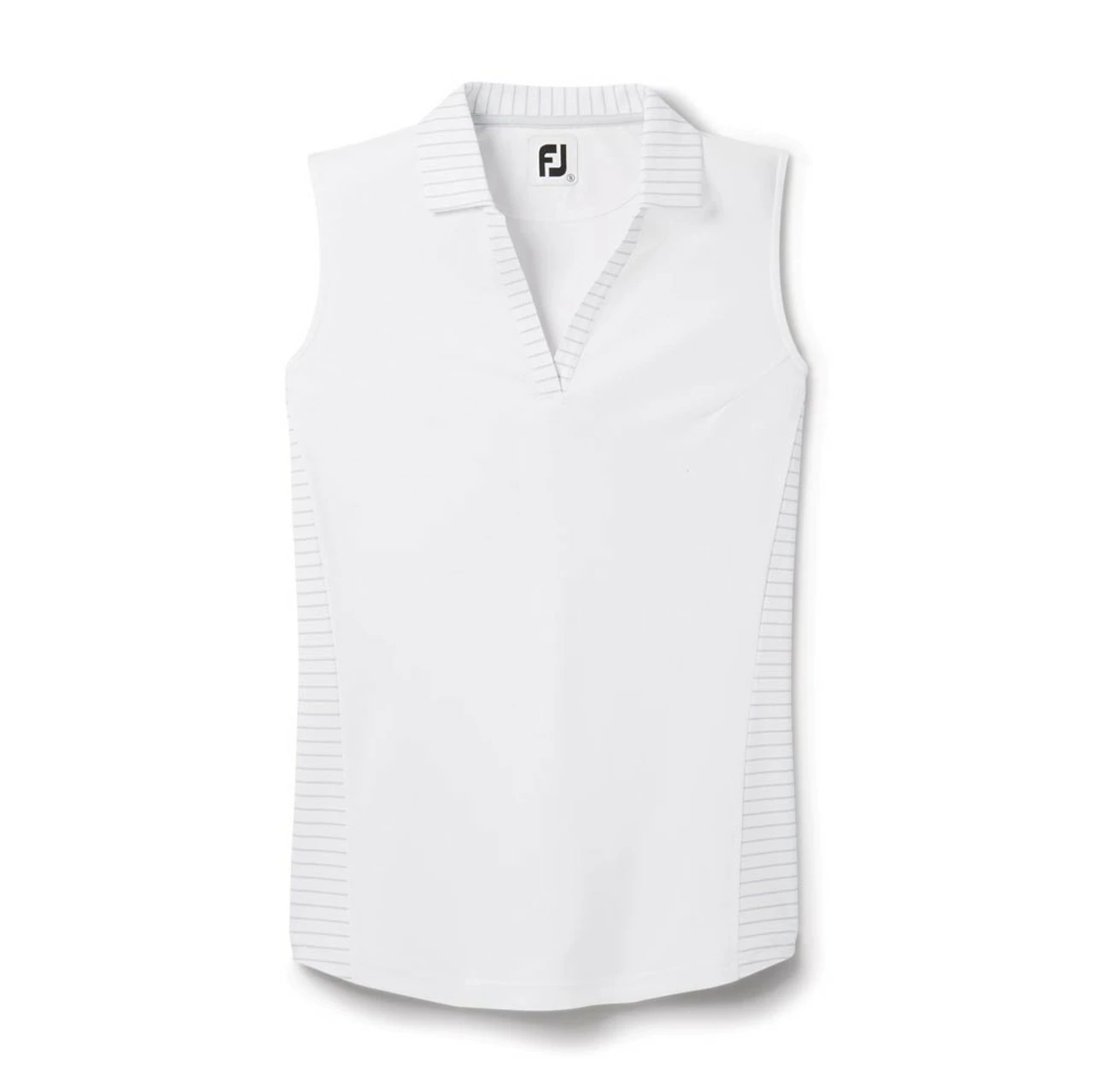 FootJoy Women's Open Placket Sleeveless Polo 11 FootJoy Women's Open Placket Sleeveless Polo - Image 9