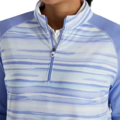 FootJoy Women's Watercolor Half-Zip Mid-Layer -Cheap The Tee Crest Store footjoy womens watercolor half zip mid layer violet 04 75205.1676593730