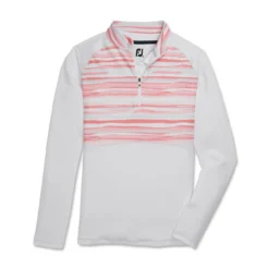 FootJoy Women's Watercolor Half-Zip Mid-Layer -Cheap The Tee Crest Store footjoy womens watercolor half zip mid layer white 01 62979.1676597190