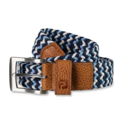 FootJoy Woven Belt 9 FootJoy Woven Belt -Cheap The Tee Crest Store footjoy woven belt navy light blue white 01 91938.1635363456