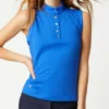 GGBLUE Korrine Sleeveless Polo -Cheap The Tee Crest Store ggblue korrine sleeveless polo porta 01 90354.1633379890