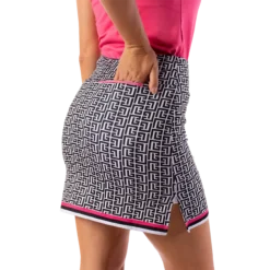 Golftini Women's Ebb And Flow Pull-On Tech Skort