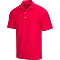 Greg Norman Freedom Micro Pique Polo -Cheap The Tee Crest Store greg norman freedom micro pique polo british red 01 79519.1638564523