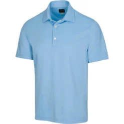 Greg Norman Freedom Micro Pique Polo -Cheap The Tee Crest Store greg norman freedom micro pique polo coastal blue 01 82551.1644421440