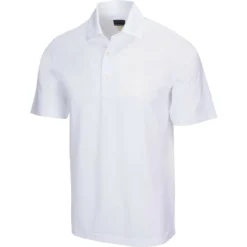Greg Norman Freedom Micro Pique Polo -Cheap The Tee Crest Store greg norman freedom micro pique polo white 01 03796.1638564522