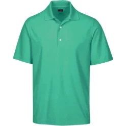 Greg Norman Protek Micro Pique Polo -Cheap The Tee Crest Store greg norman protek micro pique polo jade 01 05919.1632427151