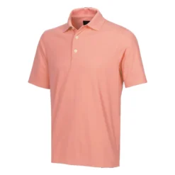 Greg Norman Protek Micro Pique Polo -Cheap The Tee Crest Store greg norman protek micro pique polo peach 01 24079.1632427254