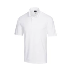 Greg Norman Protek ML75 Microlux Embossed Polo -Cheap The Tee Crest Store greg norman protek ml75 microlux embossed polo white 01 16078.1673903051