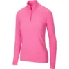 Greg Norman Women's Peached Heather 1/4 Zip -Cheap The Tee Crest Store greg norman womens peached heather 1 4 zip paradise heather 01 60587.1633111170