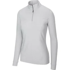 Greg Norman Women's Peached Heather 1/4 Zip -Cheap The Tee Crest Store greg norman womens peached heather 1 4 zip shark grey heather 01 21709.1633111170